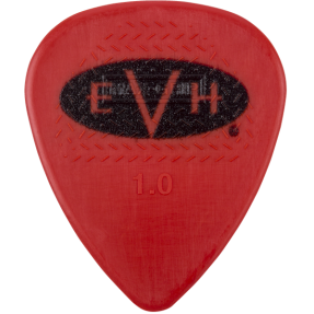 EVH Signature Picks, Red/Black, 1.00 mm, 6 Count - 1