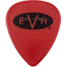 EVH Signature Picks, Red/Black, 1.00 mm, 6 Count - 1