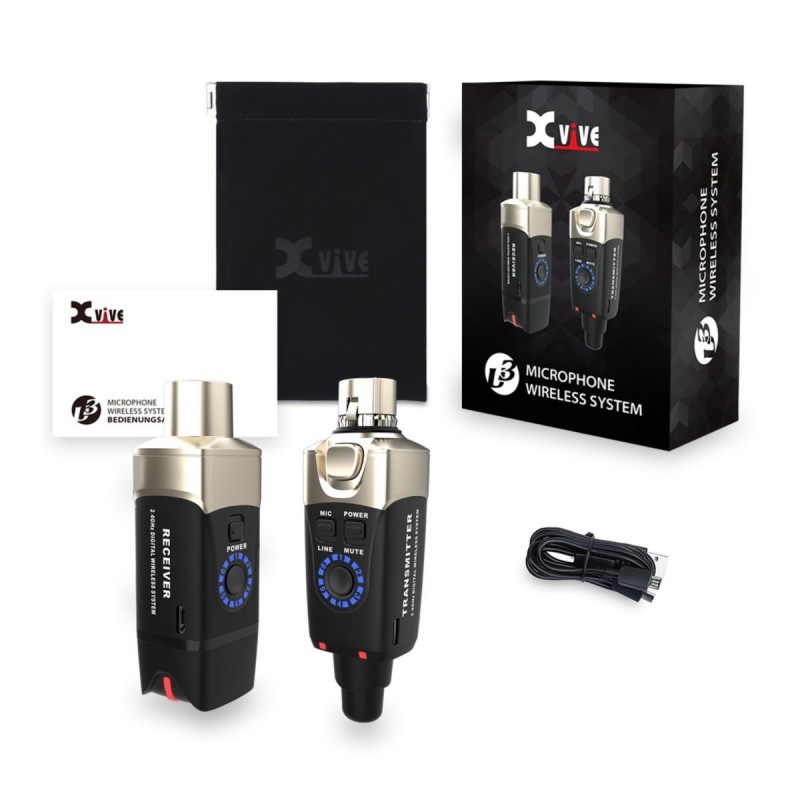 XVive U3 Microphone Wireless System for Dynamic Microphones - 6