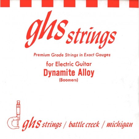 GHS Guitar Boomers - DY33 - Electric Guitar Single String, .033, wound - 1