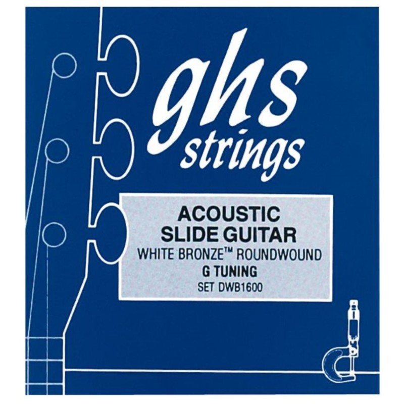 GHS Professional - Resonator String Set, White Bronze, .016-.056 - 1 GHS Professional - Resonator String Set, White Bronze, .016-.056 - 1
