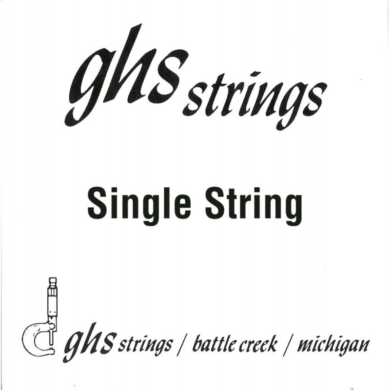 GHS Phosphor Bronze - B38 - Acoustic Guitar Single String, .038, wound - 1 GHS Phosphor Bronze - B38 - Acoustic Guitar Single String, .038, wound - 1