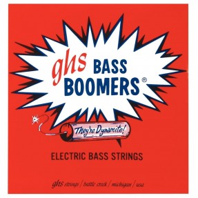 GHS Bass Boomers - Bass String Set, 4-String, Regular, .045-.095, Short Scale - 1