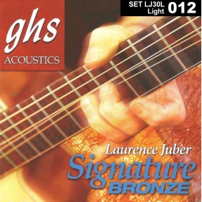 GHS Signature Bronze - LJ30L - Acoustic Guitar String Set, Light, .012-.054 - 1