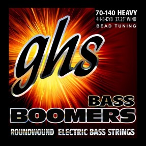 GHS Bass Boomers - Bass String Set, 4-String, Heavy, .070-.140, BEAD Tuning - 1
