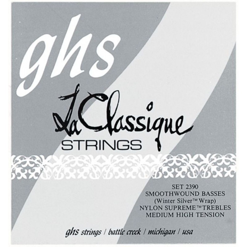GHS La Classique - 2390 - Classical Guitar String Set, Tie-On, High Tension - 1 GHS La Classique - 2390 - Classical Guitar String Set, Tie-On, High Tension - 1