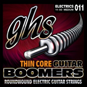 GHS Thin Core Guitar Boomers - TC-GBM - Electric Guitar String Set, Medium, .010-.050 - 1