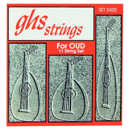 GHS 2420 - Oud String Set, 11 String - 1