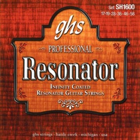 GHS Professional - Resonator String Set, Infinity Bronze, Coated, .017-.056 - 1