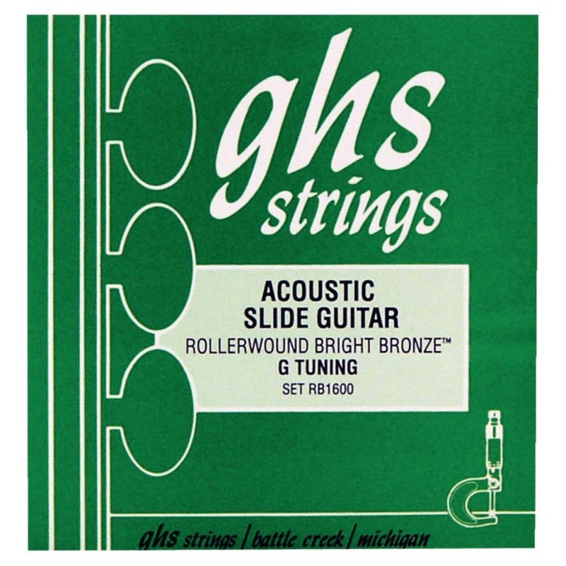 GHS Professional - Resonator String Set, Bright Bronze, .015-.054 - 1 GHS Professional - Resonator String Set, Bright Bronze, .015-.054 - 1