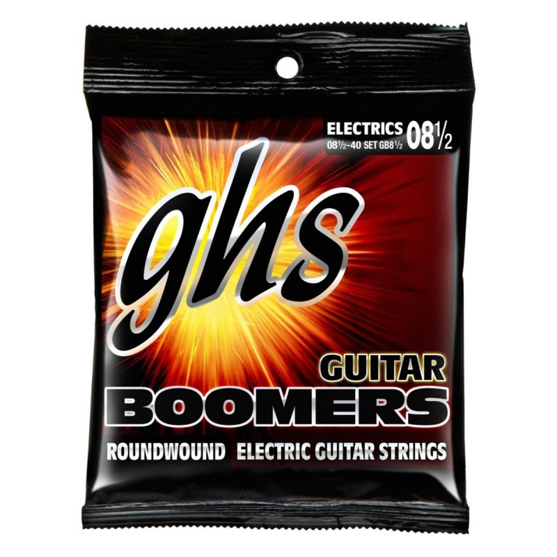 GHS Guitar Boomers - GB8 1/2 - Electric Guitar String Set, Ultra Light Plus, .0085-.040 - 1 GHS Guitar Boomers - GB8 1/2 - Electric Guitar String Set, Ultra Light Plus, .0085-.040 - 1