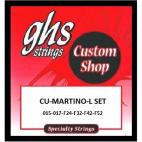 GHS Custom Shop - Pat Martino Signature Flatwounds - Electric Guitar String Set, Medium, .015-.052 - 1