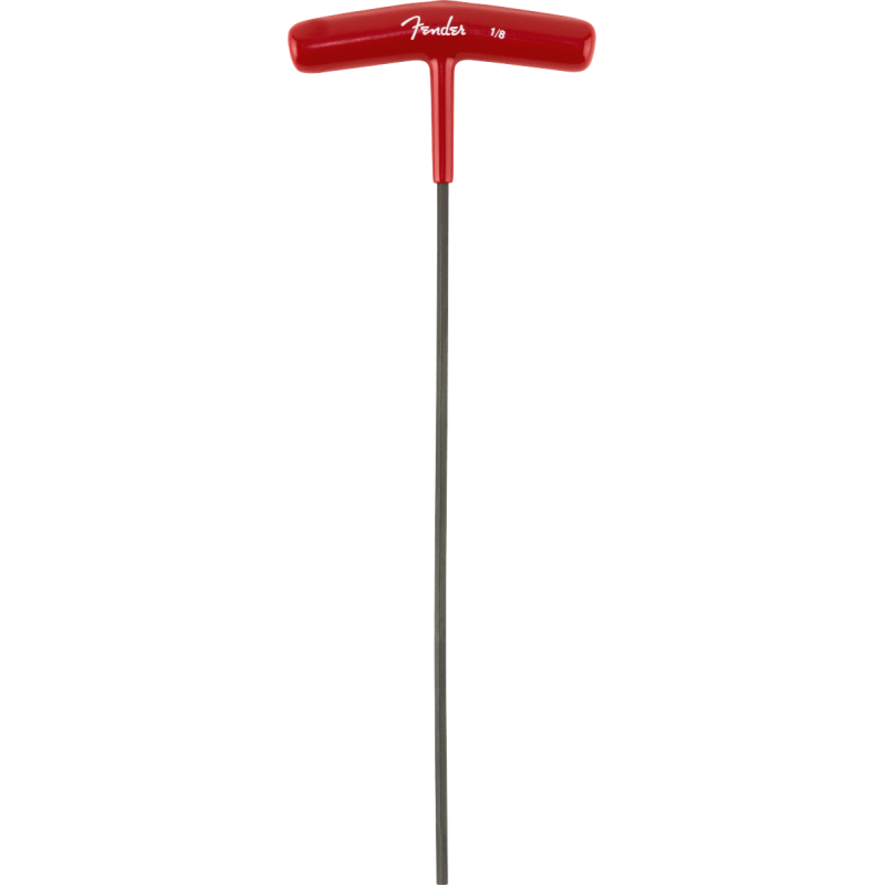 Fender Truss Rod Adjustment Wrench, "T-Style", 1/8", Red - 3