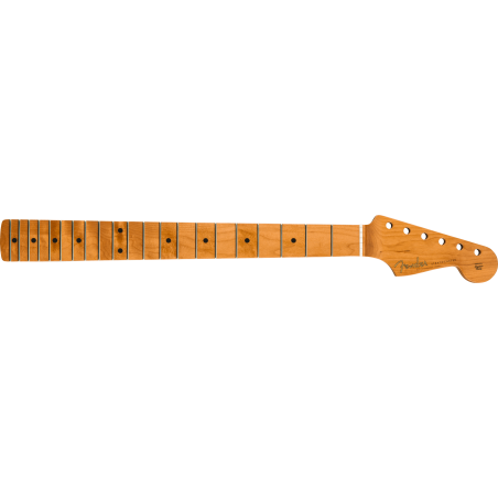 Fender Roasted Maple Vintera Mod '60's Stratocaster Neck, 21 Medium Jumbo Frets, 9.5", "C" Shape - 1