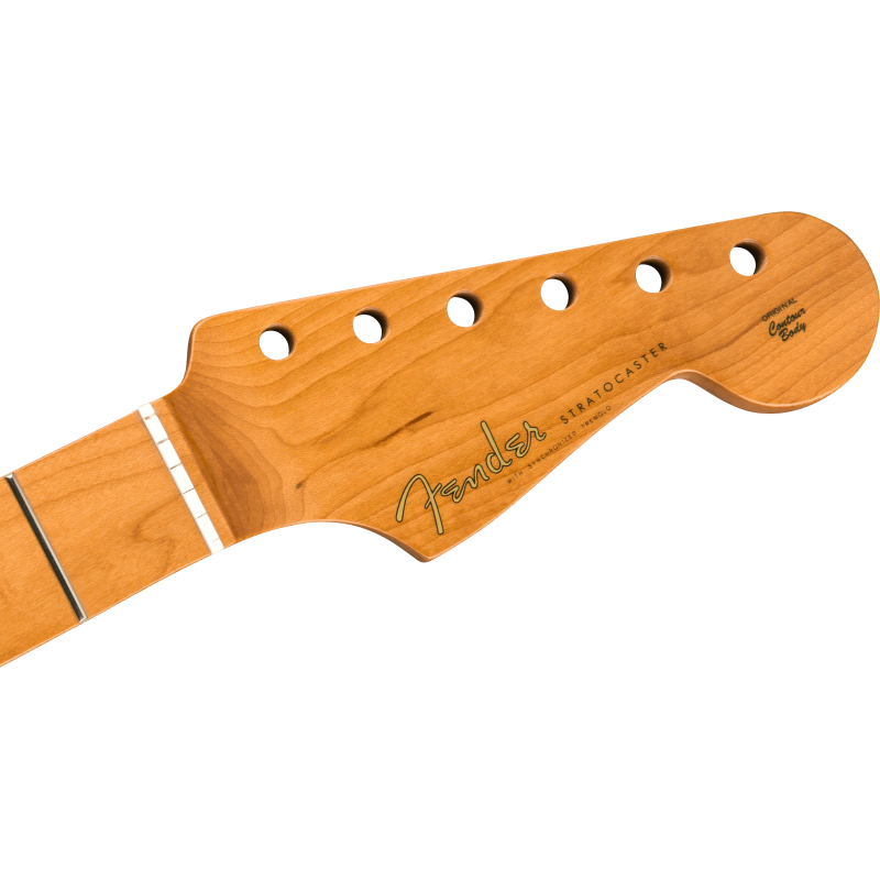 Fender Roasted Maple Vintera Mod '60's Stratocaster Neck, 21 Medium Jumbo Frets, 9.5", "C" Shape - 3