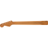 Fender Roasted Maple Vintera Mod 50's Stratocaster Neck, 21 Medium Jumbo Frets, 9.5", "V" Shape - 2