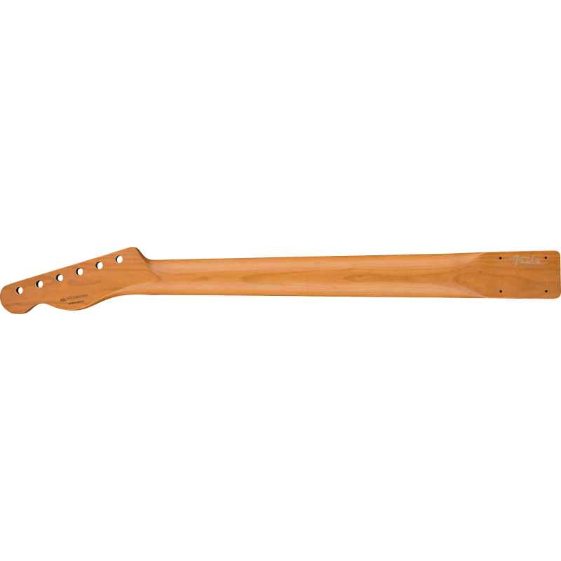 Fender Roasted Maple Vintera Mod '60's Telecaster Neck, 21 Medium Jumbo Frets, 9.5", "C" Shape - 2