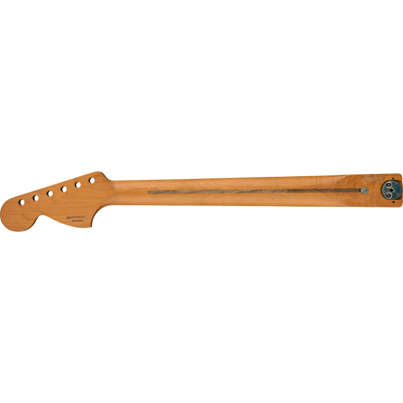 Fender Roasted Maple Vintera Mod '70's Stratocaster Neck, 21 Medium Jumbo Frets, 9.5", "C" Shape - 2