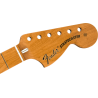 Fender Roasted Maple Vintera Mod '70's Stratocaster Neck, 21 Medium Jumbo Frets, 9.5", "C" Shape - 3