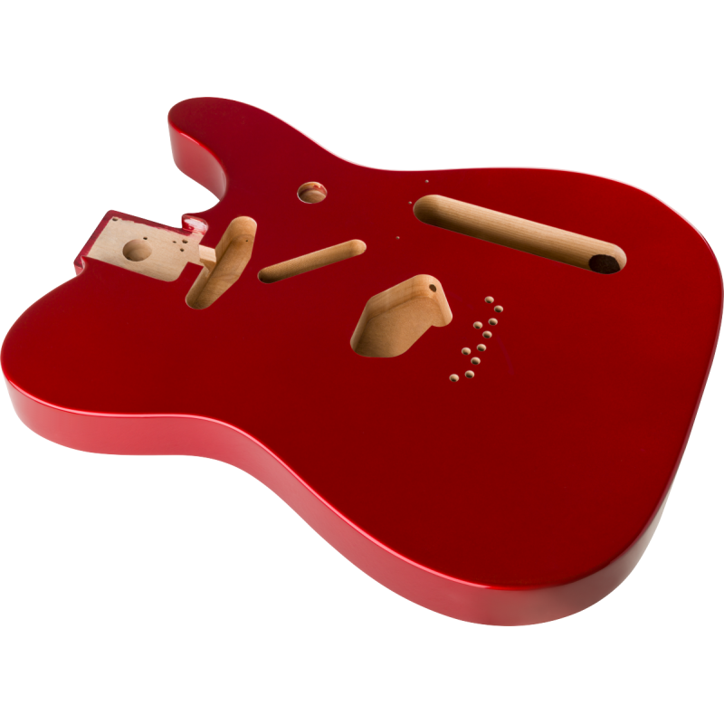 Fender Classic Series 60's Telecaster SS Alder Body Vintage Bridge Mount, Candy Apple Red - 2 Fender Classic Series 60's Telecaster SS Alder Body Vintage Bridge Mount, Candy Apple Red - 2