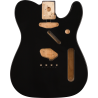 Fender Classic Series 60's Telecaster SS Alder Body Vintage Bridge Mount, Black - 1