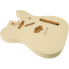 Fender Classic Series 60's Telecaster SS Alder Body Vintage Bridge Mount, Olympic White - 2