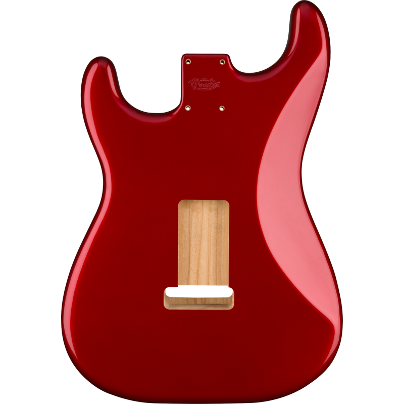 Fender Classic Series 60's Stratocaster SSS Alder Body Vintage Bridge Mount, Candy Apple Red - 3 Fender Classic Series 60's Stratocaster SSS Alder Body Vintage Bridge Mount, Candy Apple Red - 3