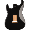 Fender Classic Series 60's Stratocaster SSS Alder Body Vintage Bridge Mount, Black - 3