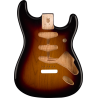 Fender Classic Series 60's Stratocaster SSS Alder Body Vintage Bridge Mount, 3-Color Sunburst - 1 Fender Classic Series 60's Stratocaster SSS Alder Body Vintage Bridge Mount, 3-Color Sunburst - 1