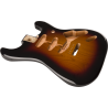 Fender Classic Series 60's Stratocaster SSS Alder Body Vintage Bridge Mount, 3-Color Sunburst - 2 Fender Classic Series 60's Stratocaster SSS Alder Body Vintage Bridge Mount, 3-Color Sunburst - 2