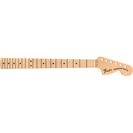 Fender Classic Series '72 Telecaster Deluxe Neck, 21 Vintage-Style Frets, Maple Fingerboard, 3-Bolt Mount - 1