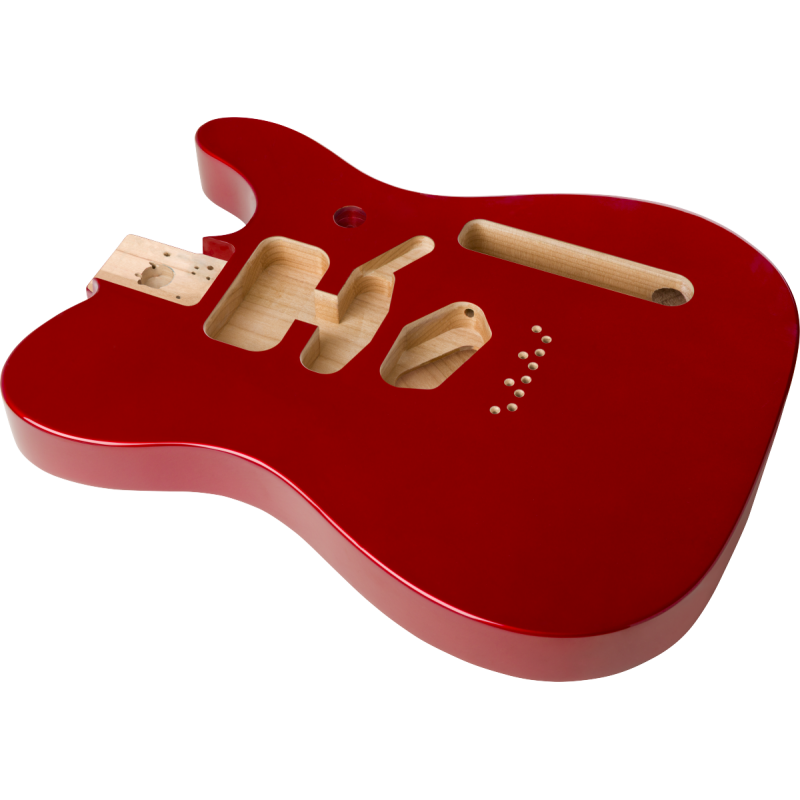 Fender Deluxe Series Telecaster SSH Alder Body Modern Bridge Mount, Candy Apple Red - 2 Fender Deluxe Series Telecaster SSH Alder Body Modern Bridge Mount, Candy Apple Red - 2