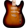 Fender Deluxe Series Telecaster SSH Alder Body Modern Bridge Mount, 3-Color Sunburst - 1 Fender Deluxe Series Telecaster SSH Alder Body Modern Bridge Mount, 3-Color Sunburst - 1