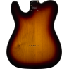 Fender Deluxe Series Telecaster SSH Alder Body Modern Bridge Mount, 3-Color Sunburst - 3 Fender Deluxe Series Telecaster SSH Alder Body Modern Bridge Mount, 3-Color Sunburst - 3