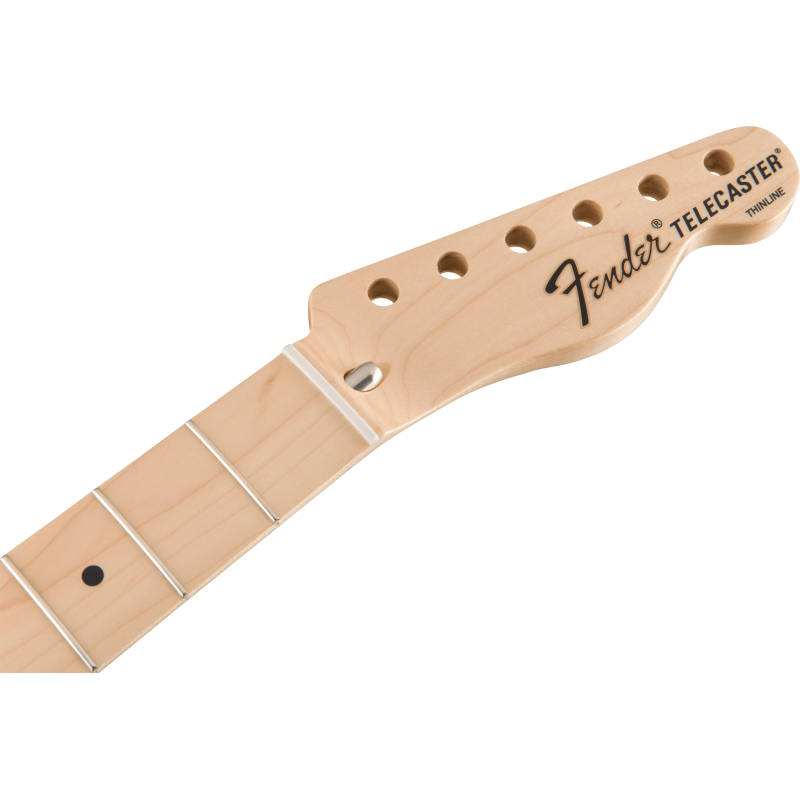 Fender Classic Series '72 Telecaster Thinline "U" Neck, 3-Bolt Mount, 21 Vintage-Style Frets, Maple Fingerboard - 3