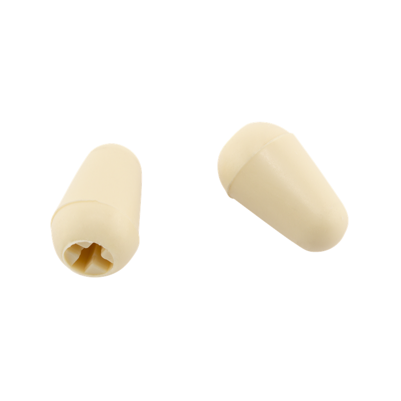 Fender Road Worn Stratocaster Switch Tip, Aged White (2) - 1 Fender Road Worn Stratocaster Switch Tip, Aged White (2) - 1