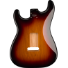 Fender Deluxe Series Stratocaster HSH, Alder Body, 2-Point Bridge Mount, 3-Color Sunburst - 3 Fender Deluxe Series Stratocaster HSH, Alder Body, 2-Point Bridge Mount, 3-Color Sunburst - 3