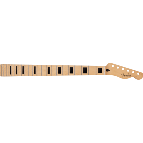 Fender Player Series Telecaster Neck w/Block Inlays, 22 Medium Jumbo Frets, Maple - 1