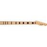 Fender Player Series Telecaster Neck w/Block Inlays, 22 Medium Jumbo Frets, Maple - 1