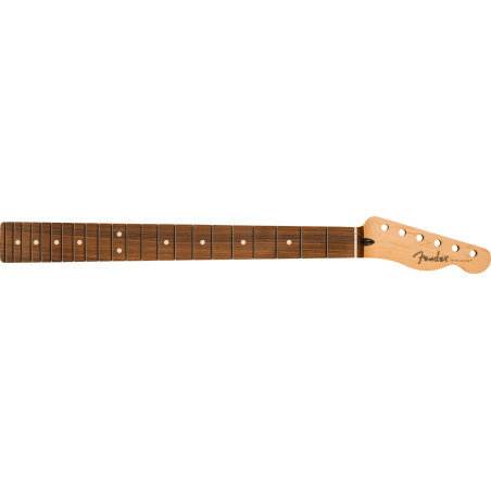 Fender Player Series Telecaster Neck, 22 Medium Jumbo Frets, Pau Ferro, 9.5", Modern "C" - 1