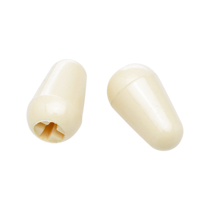 Fender Stratocaster Switch Tips, Aged White (2) - 1