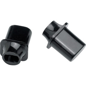 Fender Pure Vintage Telecaster "Top-Hat" Switch Tips, Black (2) - 1