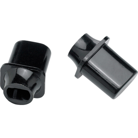 Fender Pure Vintage Telecaster "Top-Hat" Switch Tips, Black (2) - 1