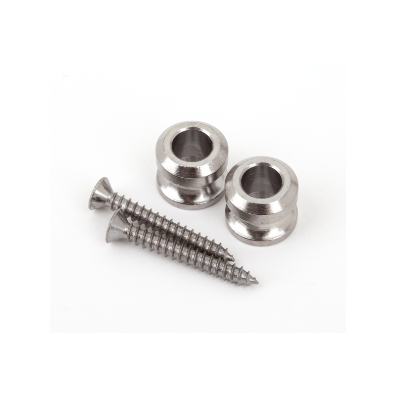 Fender American Series Locking Strap Buttons (2) (Chrome) - 1 Fender American Series Locking Strap Buttons (2) (Chrome) - 1
