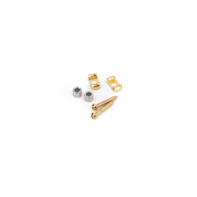 Fender Vintage-Style Stratocaster String Guides (2) (Gold) - 1