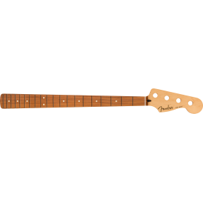 Fender Player Series Jazz Bass Neck, 20 Medium Jumbo Frets, Pau Ferro, 9.5", Modern "C" - 1