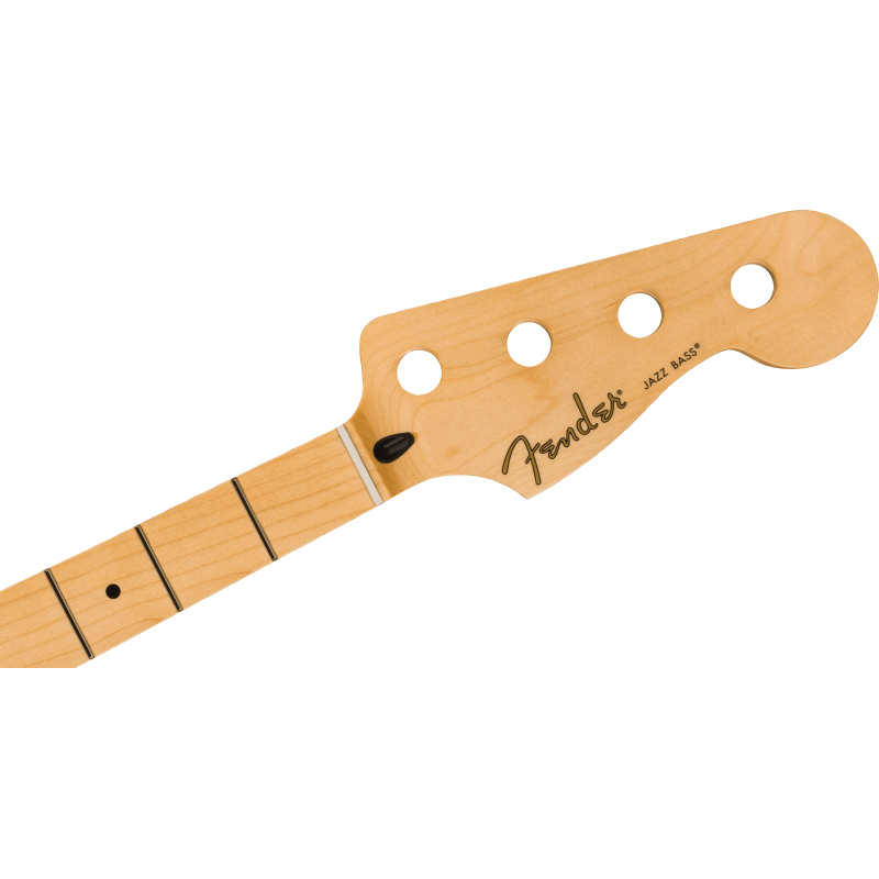 Fender Player Series Jazz Bass Neck, 22 Medium Jumbo Frets, Maple, 9.5", Modern "C" - 3 Fender Player Series Jazz Bass Neck, 22 Medium Jumbo Frets, Maple, 9.5", Modern "C" - 3