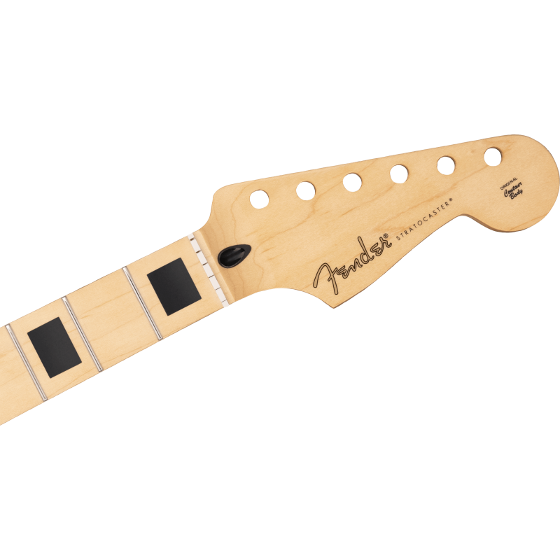 Fender Player Series Stratocaster Neck w/Block Inlays, 22 Medium Jumbo Frets, Maple - 3