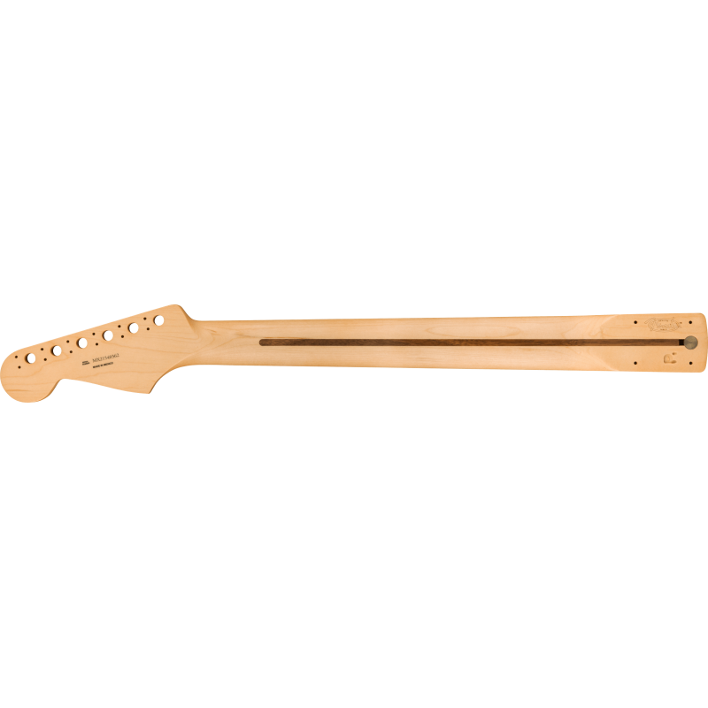 Fender Player Series Stratocaster Neck, 22 Medium Jumbo Frets, Maple, 9.5", Modern "C" - 2