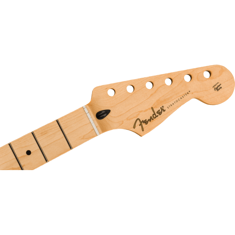 Fender Player Series Stratocaster Neck, 22 Medium Jumbo Frets, Maple, 9.5", Modern "C" - 3